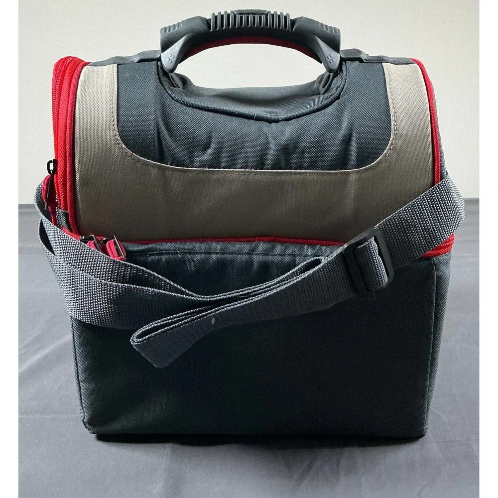 Igloo Playmate Gripper MaxCold 16 Can Cooler Bag Sandstone Red 4901088 NWT